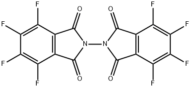 Oktafluorbisphthalimid Struktur