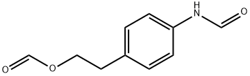 N-[4-[2-(formyloxy)ethyl]phenyl]- Struktur