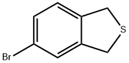 Benzo[c]thiophene, 5-bromo-1,3-dihydro- Struktur