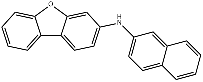 3-Dibenzofuranamine, N-2-naphthalenyl- Struktur