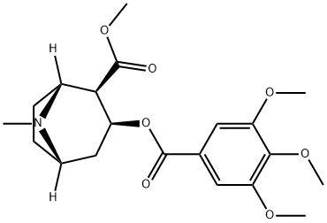 3,4,5-Trimethoxycocaine hydrochloride Struktur