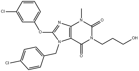 化合物 T15465, 1628291-95-1, 結(jié)構(gòu)式