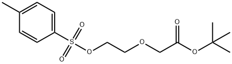 Tos-PEG2-CH2CO2tBu Struktur