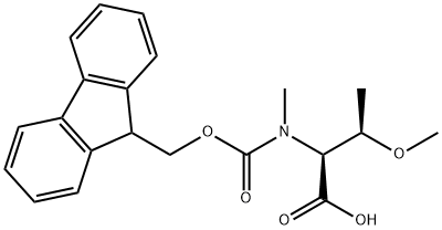 FMOC-MeThr(Me)-OH 結(jié)構(gòu)式