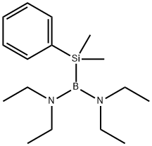 Boranediamine, 1-(dimethylphenylsilyl)-N,N,N',N'-tetraethyl- (9CI)