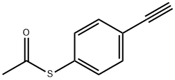 Ethanethioic acid, S-(4-ethynylphenyl) ester Struktur