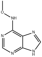 N(6)-methoxyadenine Struktur