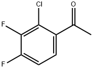 Ethanone, 1-(2-chloro-3,4-difluorophenyl)- Struktur