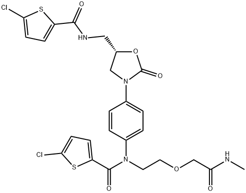 Rivaroxaban Impurity H Struktur