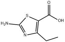 2-amino-4-ethyl-1,3-thiazole-5-carboxylic acid(SALTDATA: FREE) Struktur