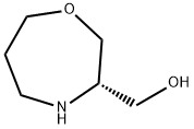 1,4-Oxazepine-3-methanol, hexahydro-, (3S)- Struktur