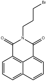 1H-Benz[de]isoquinoline-1,3(2H)-dione, 2-(3-bromopropyl)- Struktur