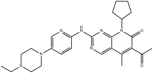 Palbociclib impurity 33 Struktur