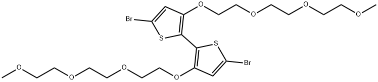 IN1273, 5,5'-Dibromo-3,3'-bis(2-(2-(2-methoxyethoxy)ethoxy)ethoxy)-2,2'-bithiophene|IN1273, 5,5'-二溴-3,3'-雙(2-(2-(2-甲氧基乙氧基)乙氧基)乙氧基)-2,2'-聯(lián)噻吩