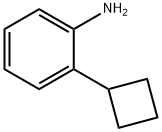 Benzenamine, 2-cyclobutyl- Struktur