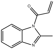 1H-Benzimidazole,2-methyl-1-(1-oxo-2-propenyl)-(9CI) Struktur