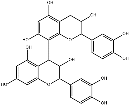 Pyrocyanidin B-3 Struktur