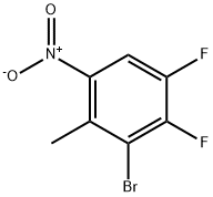 3-bromo-1,2-difluoro-4-methyl-5-nitrobenzene(WXFC0859) Struktur