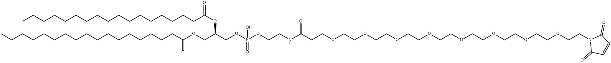 DSPE-PEG8-Mal Struktur