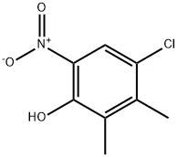 Phenol, 4-chloro-2,3-dimethyl-6-nitro- Struktur