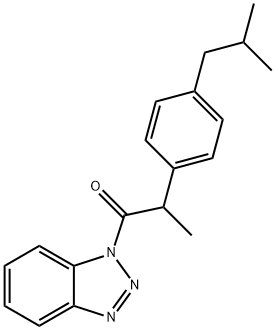 1-Propanone, 1-(1H-benzotriazol-1-yl)-2-[4-(2-methylpropyl)phenyl]-