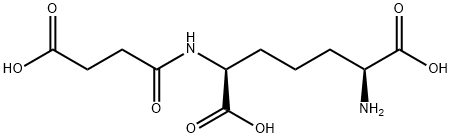 N-Succinyl-L-diaminopimelic acid Struktur