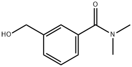 Benzamide, 3-(hydroxymethyl)-N,N-dimethyl- Struktur