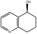 5-Quinolinol, 5,6,7,8-tetrahydro-, (5S)- Struktur