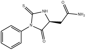 PHENYLTHIOHYDANTOIN ASPARAGINE) Struktur