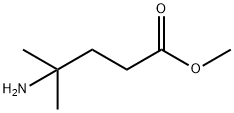 Pentanoic acid, 4-amino-4-methyl-, methyl ester Struktur