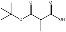 α-methylmalonate mono-tert-butyl ester Struktur