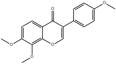 RETUSIN 7,8-DIMETHYLETHER Struktur