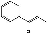 (Z)-(1-Chloro-1-propenyl)benzene Struktur