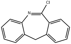 11H-Dibenz[b,e]azepine, 6-chloro- Struktur