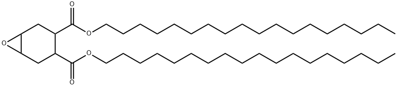 Dioctadecyl 4,5-epoxycyclohexane-1,2-carboxylate Struktur