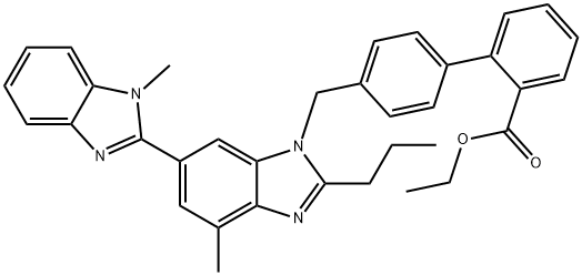 TelMisartan Ethyl Ester Struktur