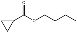 Cyclopropanecarboxylic acid butyl ester Struktur