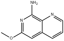 6-Methoxy-1,7-naphthyridin-8-amine Struktur