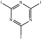 1,3,5-Triazine, 2,4,6-triiodo- Struktur