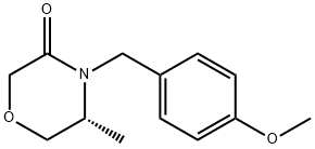 3-Morpholinone, 4-[(4-methoxyphenyl)methyl]-5-methyl-, (5R)-