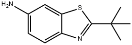 6-Benzothiazolamine,2-(1,1-dimethylethyl)-(9CI) Struktur