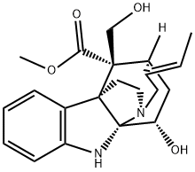 N-Demethylechitamine Struktur