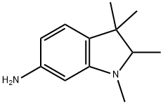 1H-Indol-6-amine, 2,3-dihydro-1,2,3,3-tetramethyl- Struktur