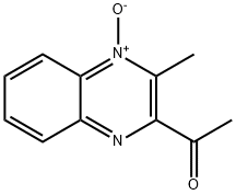 1-(3-Methyl-4-oxido-2-quinoxalinyl)ethanone Struktur