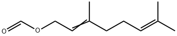 Ameisensure-3,7-dimethyl-oct-2,6-en-1-ylester Struktur