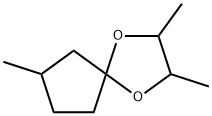 1,4-Dioxaspiro[4.4]nonane,2,3,7-trimethyl-(9CI) Struktur