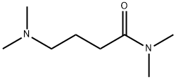 Butanamide, 4-(dimethylamino)-N,N-dimethyl- Struktur