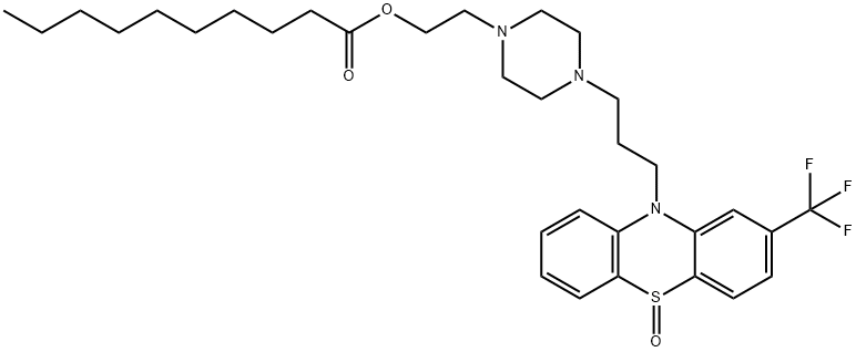 Fluphenazine Decanoate S-oxide Struktur