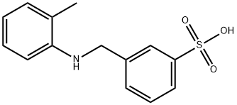 α-o-Toluidino-m-toluenesulfonic acid Struktur