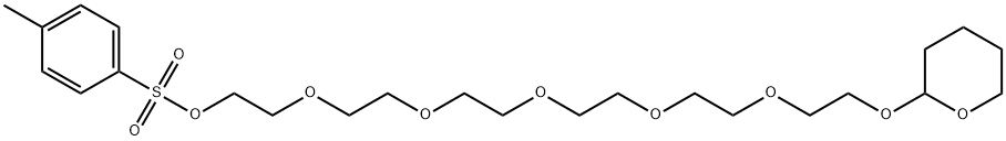 THP-PEG8-Tos Struktur